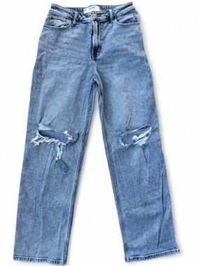 Hollister Light Blue Dad Jeans Jeans